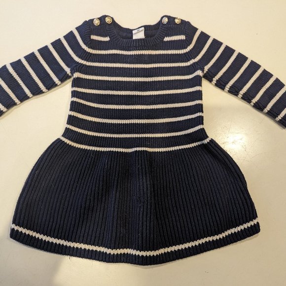 GAP Other - GAP Sweater dress (12-18mo), navy